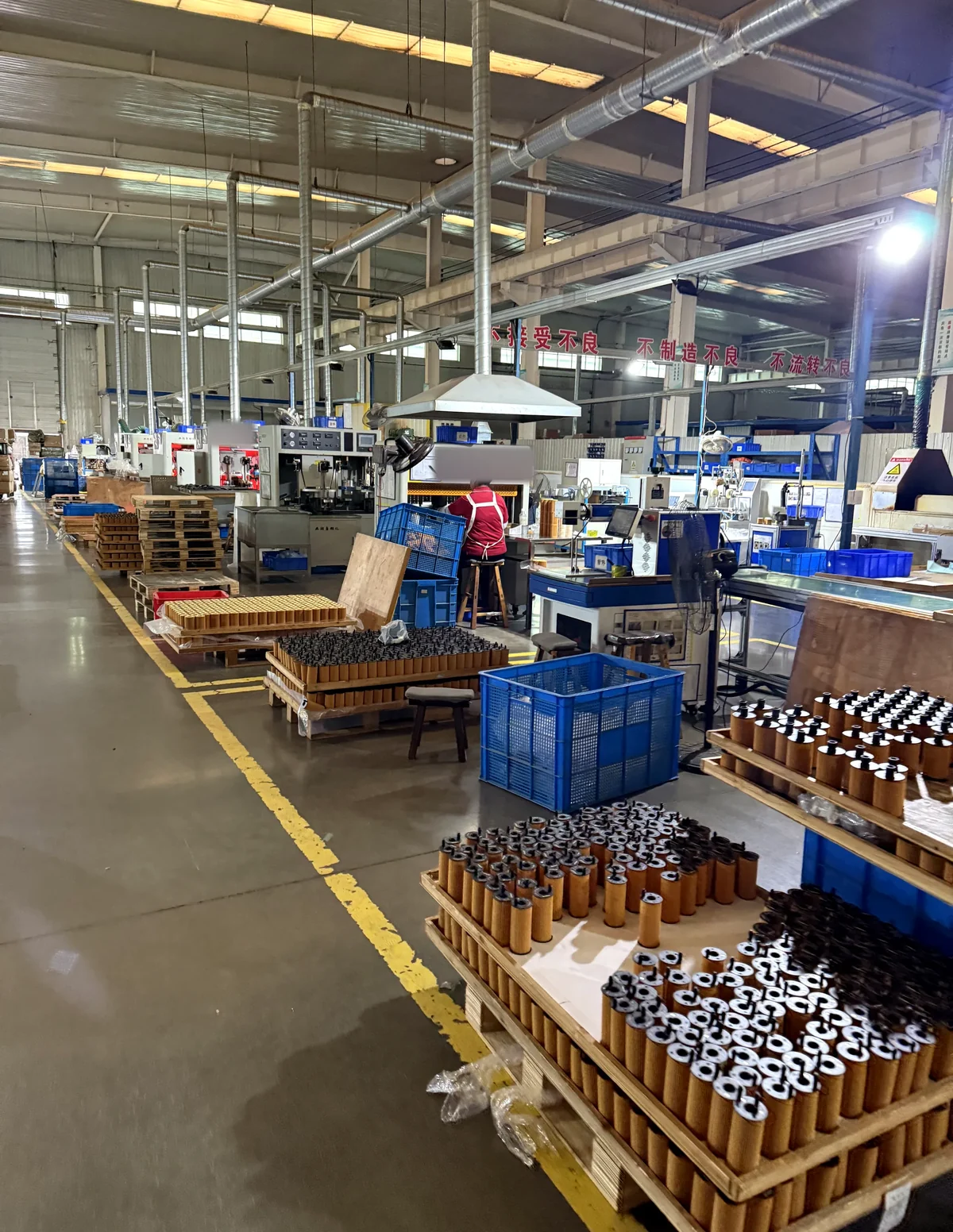 Filter Element Production Workshop at Jinguan