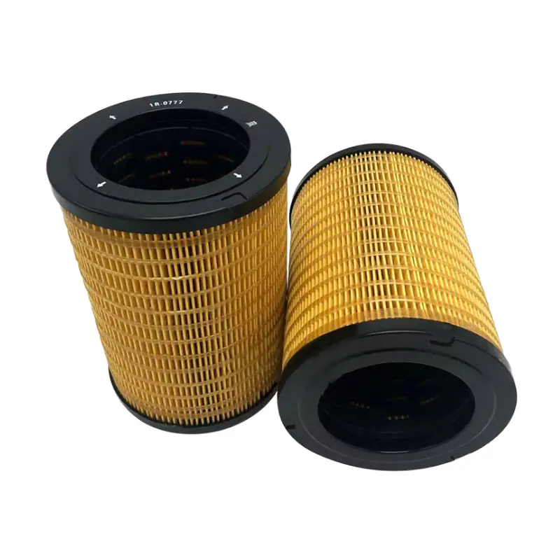 Jinguan 1R-0777 hydraulic filter element with visible 1R-0777 end-cap marking